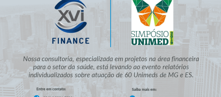 XVI Finance participa do Simpósio Unimed 2019